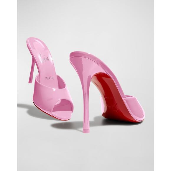 Christian Louboutin Me Dolly 100mm Mule Sandals - 7.5b - Pinkador - Picture 4 of 4